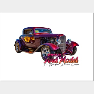 1932 Ford Model B 3 Window Coupe Posters and Art